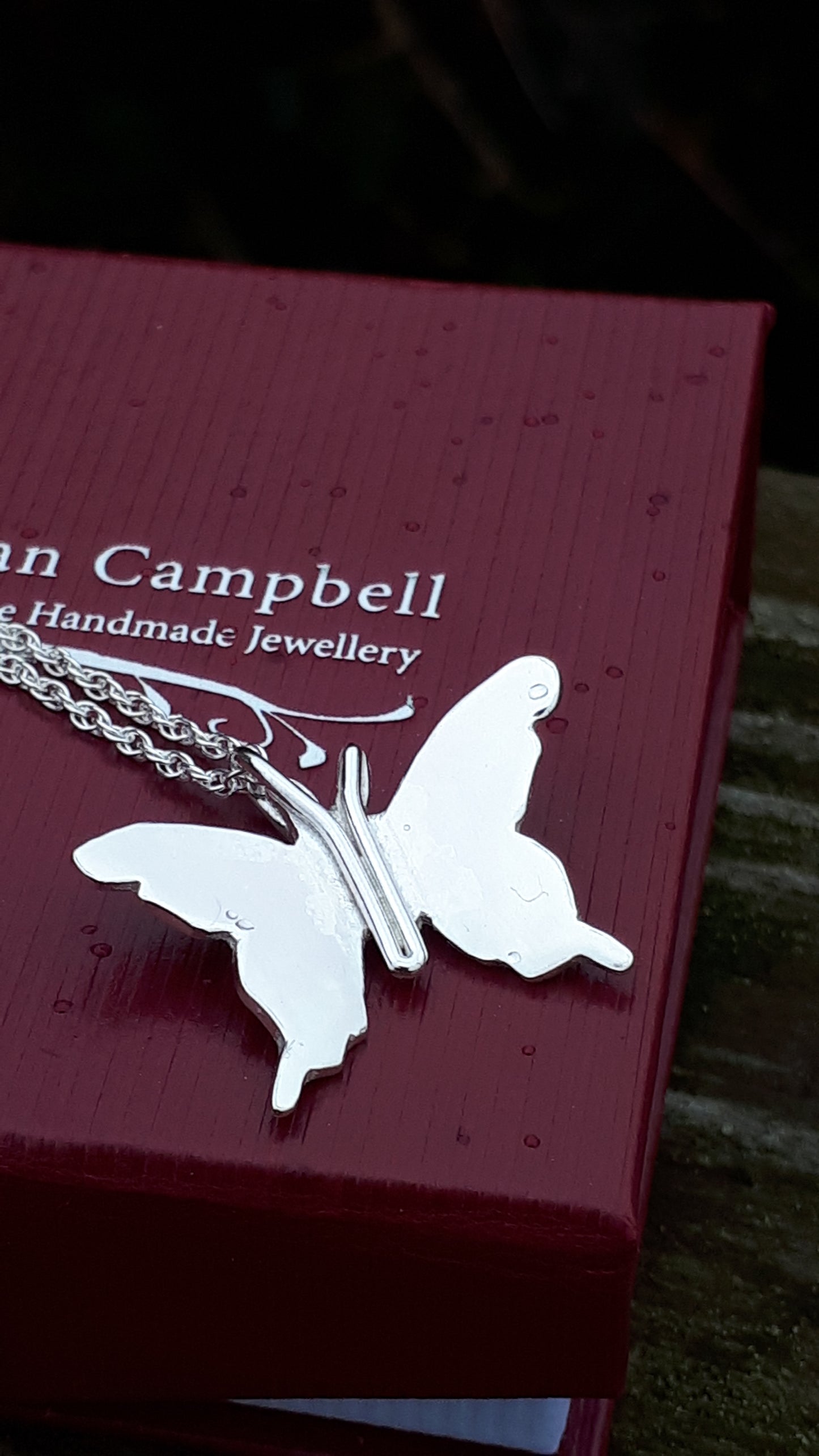 Single Butterfly Pendant