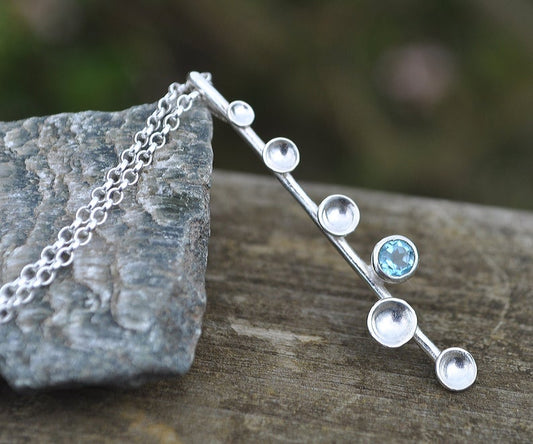 Irish Rain Gem Pendant