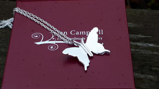 Single Butterfly Pendant