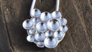 Silver Causeway Short Pendant