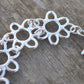 Silver Irish Floral Lace Bracelet