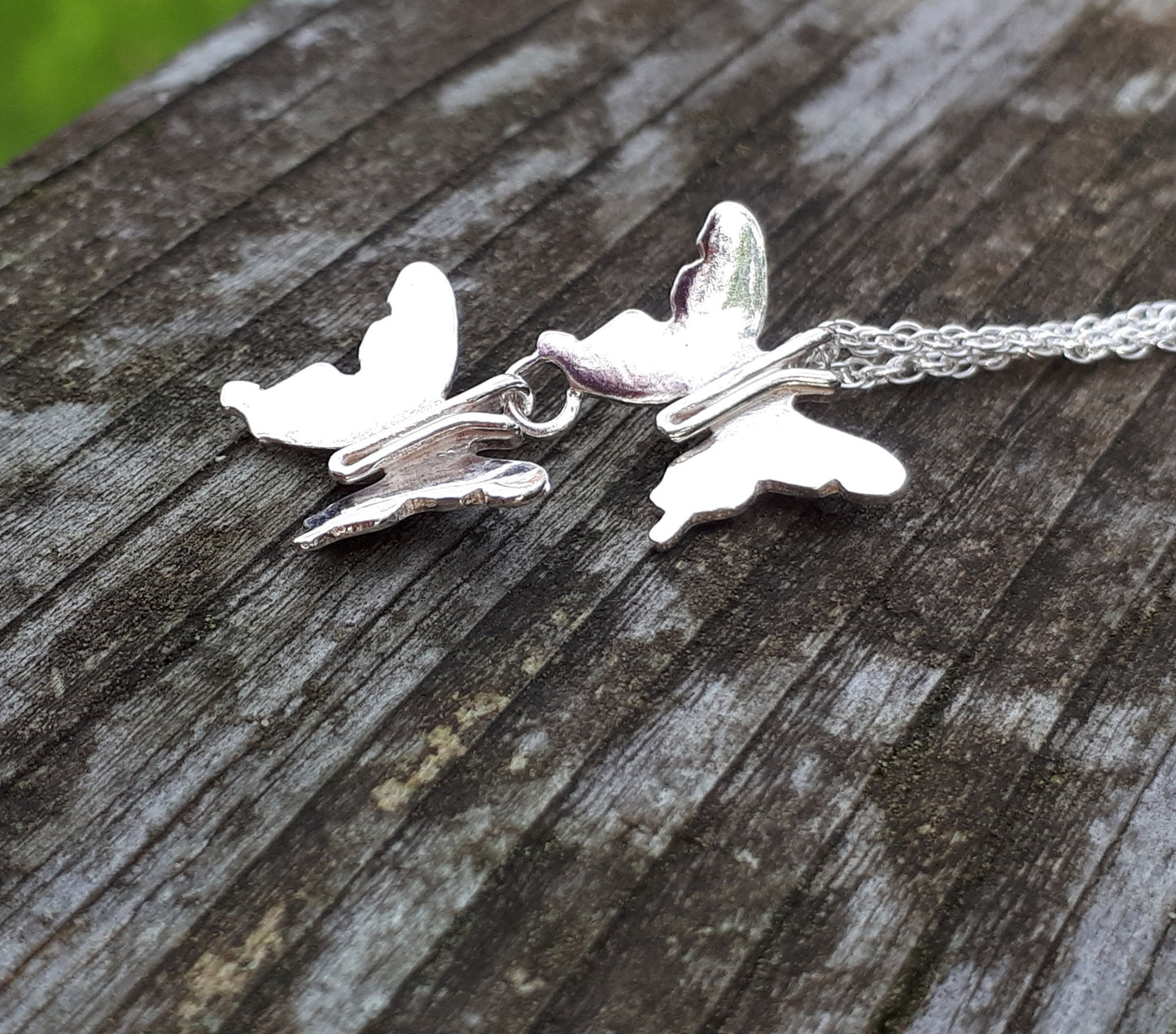 Double Butterfly Pendant